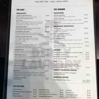Dirty Laundry - Menu - Cocktail Bars Near Me - Auckland, AUK
