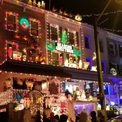 Hampden Christmas Street Holiday Show - The anchor house of 34th Street