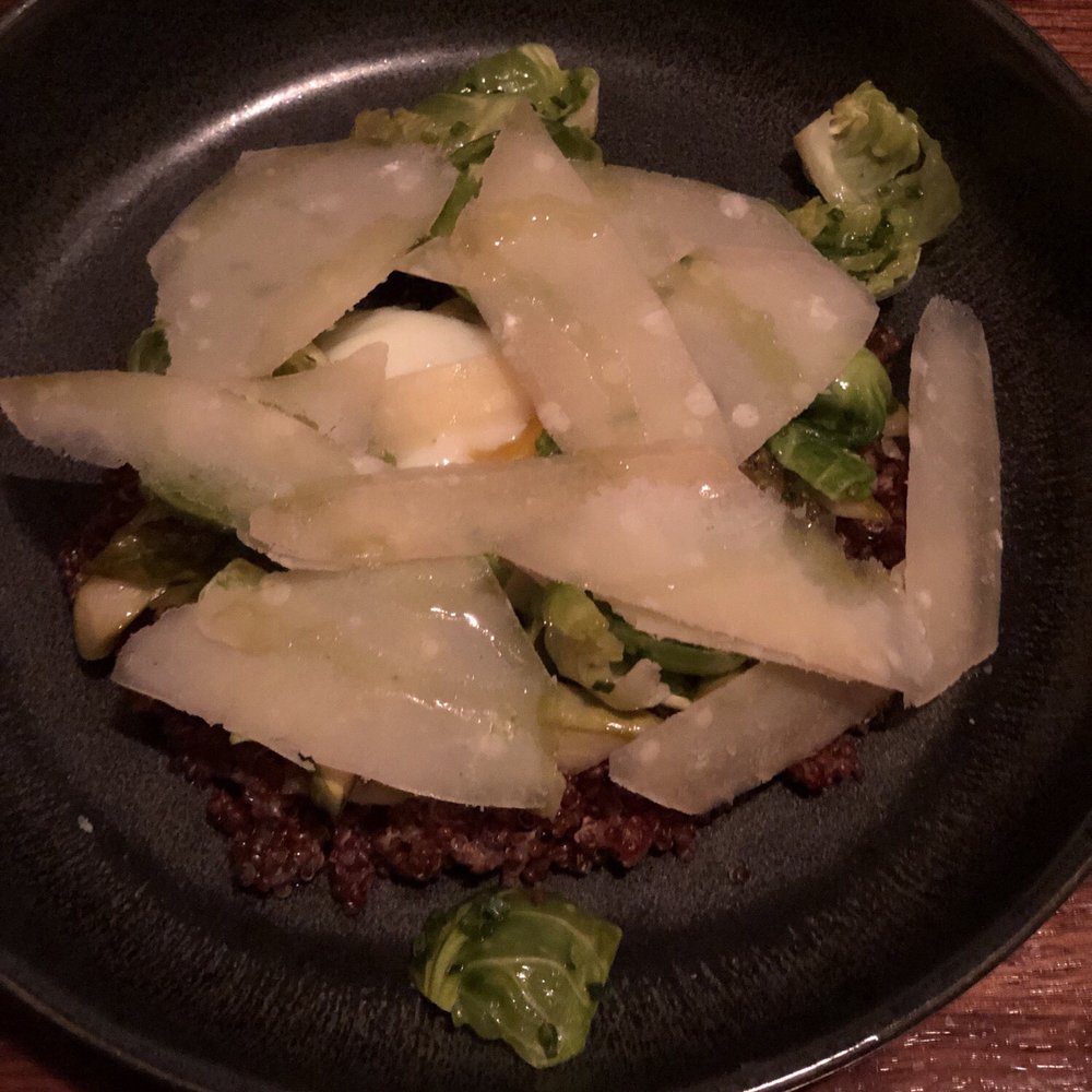 WYLD - Poached egg, parm, quinoa - New American Near Me - Avon, Colorado WYLD - Poached egg, parm, quinoa - New American Near Me - Avon, Colorado