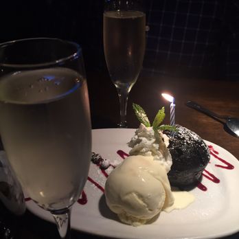 Fire + Wine - Dessert and pasta, both yummy!! - Tapas/Small Plates Near Me - Glen Ellyn, Illinois