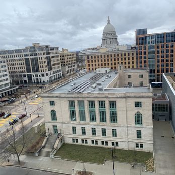 Hilton Madison Monona Terrace - View of the capitol - Hotels Near Me - Madison, Wisconsin Hilton Madison Monona Terrace - View of the capitol - Hotels Near Me - Madison, Wisconsin