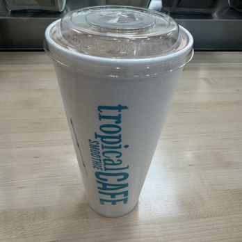 Tropical Smoothie Cafe - CHIA BANANA BOOST w/ CHOCOLATE - Juice Bars & Smoothies Near Me - Chicago, Illinois Tropical Smoothie Cafe - CHIA BANANA BOOST w/ CHOCOLATE - Juice Bars & Smoothies Near Me - Chicago, Illinois
