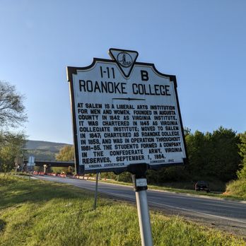 Roanoke College Historical Marker - Roanoke College Historical Marker, Salem - Landmarks & Historical Buildings Near Me - Salem, Virginia Roanoke College Historical Marker - Roanoke College Historical Marker, Salem - Landmarks & Historical Buildings Near Me - Salem, Virginia