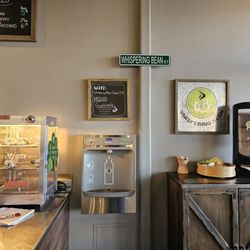 Whispering Bean Coffee Roasters - Front area