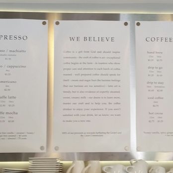 The Bridge Cafe - Menu - Coffee & Tea Near Me - Arvada, Colorado
