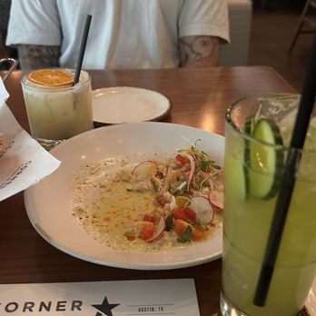 Corner Restaurant - Red Snapper Ceviche - Bars Near Me - Austin, Texas Corner Restaurant - Red Snapper Ceviche - Bars Near Me - Austin, Texas