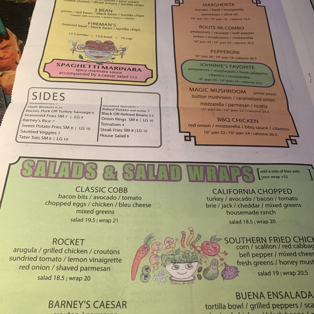 Barney's Beanery - Salads , chili menu - Breakfast & Brunch Near Me - Santa Monica, California