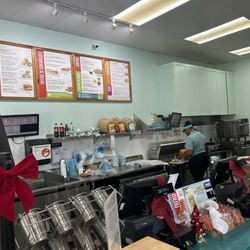 Behind the scenes creating smoothies