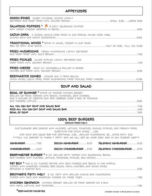 Menu photo 6 Beefmaster Steakhouse Weatherford, TX Menu photo 6 Beefmaster Steakhouse Weatherford, TX
