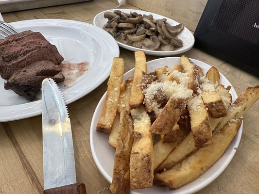 Photo of F. Ottomanelli Burgers & Belgian Fries - Woodside, NY, US. Truffle parm fries