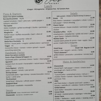 Eves Eatery - Pizza Near Me - Carson City, Nevada Eves Eatery - Pizza Near Me - Carson City, Nevada
