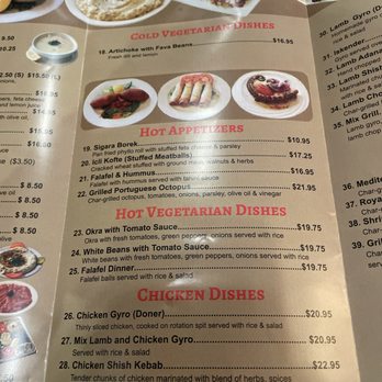 Sophra Grill - menu - Mediterranean Near Me - New York, New York Sophra Grill - menu - Mediterranean Near Me - New York, New York