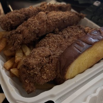Hangry Moon's - 3 piece chicken combo - Chicken Shop Near Me - Los Angeles, California