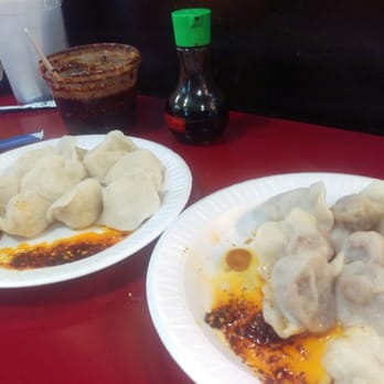 Golden Mall - Lamb and seabass dumplings. Delish! - Food Court Near Me - Flushing, New York Golden Mall - Lamb and seabass dumplings. Delish! - Food Court Near Me - Flushing, New York