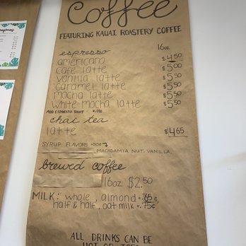 Kauai Bakery - Menu - Bakeries Near Me - Lihue, Hawaii