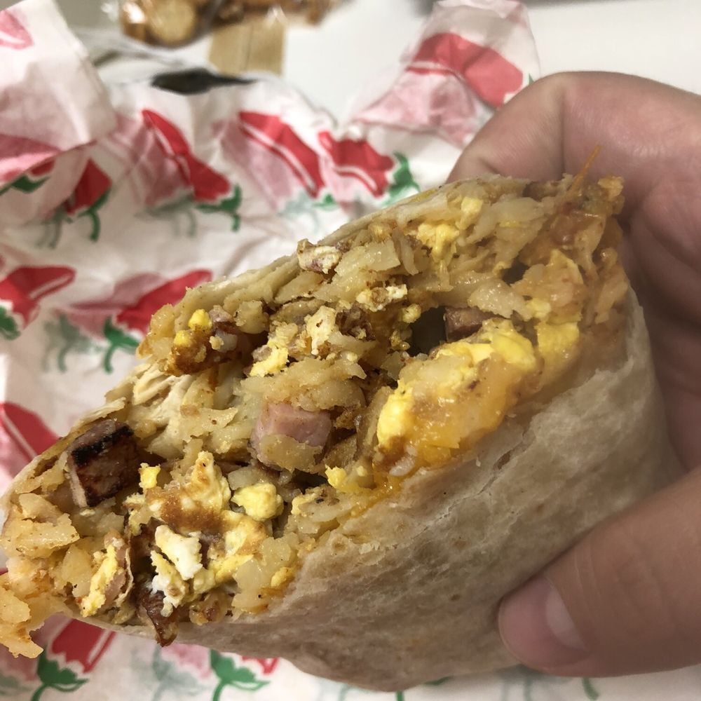 Jims Burgers - One of the best Breakfast Burritos Ever! - Burgers Near Me - La Mirada, California