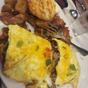Silver Diner - Steak egg omelet - New American Near Me - Frederick, Maryland