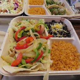 Vegetarian 2 Taco Plate Vegetarian 2 Taco Plate