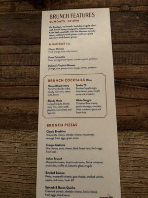 Menu photo 1 Delucca Gaucho Pizza & Wine - Dallas Dallas, TX Menu photo 1 Delucca Gaucho Pizza & Wine - Dallas Dallas, TX