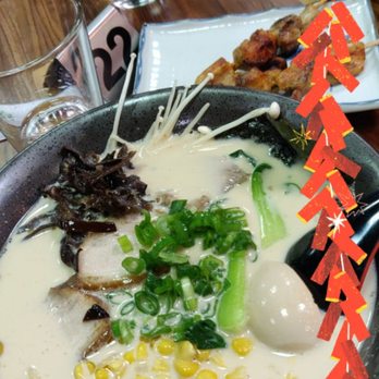 Miso Ramen Bar - Tonkatsu ramen with chicken skewers - Ramen Near Me - Cary, North Carolina Miso Ramen Bar - Tonkatsu ramen with chicken skewers - Ramen Near Me - Cary, North Carolina