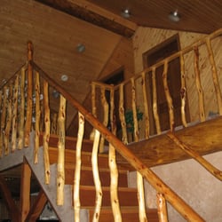 Diamond Willow Inn - View from bottom up