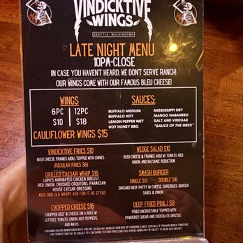 Vindicktive Wings - Menu December 2025 - Chicken Wings Near Me - Seattle, Washington Vindicktive Wings - Menu December 2025 - Chicken Wings Near Me - Seattle, Washington