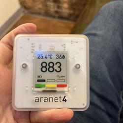 Benjamin Hsu - Smiles on Smiles Dental Care - Highest aranet reading was in the exam room, coming in at 883