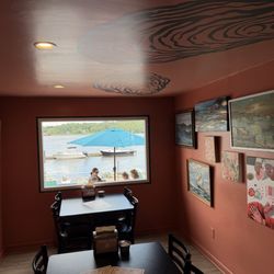 Inside looking out to patio