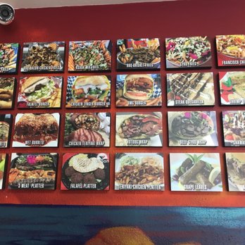 Fatima's Grill - This guy actually had a wall of Fame!! Loool!! What a Genius!! - Mediterranean Near Me - Downey, California