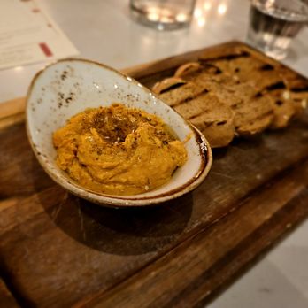 Breva Bar & Grill - Roasted Red Pepper Hummus (appetizer) - Bars Near Me - Minneapolis, Minnesota Breva Bar & Grill - Roasted Red Pepper Hummus (appetizer) - Bars Near Me - Minneapolis, Minnesota