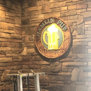 Hamlin Pub - Super cool Hamlin sign! Look at that awesome stone work, too!! - Pubs Near Me - Richmond, Michigan Hamlin Pub - Super cool Hamlin sign! Look at that awesome stone work, too!! - Pubs Near Me - Richmond, Michigan
