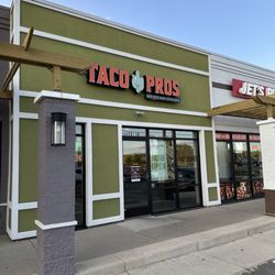 Taco Pros - Exterior of Taco Pros restaurant.