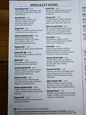 Menu photo 5 Harry's American Bar & Grill Chattanooga, TN