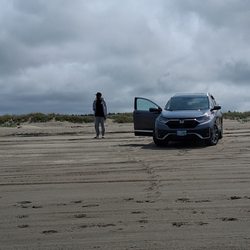 Ocean Shores Beach - Driving on the beach
