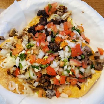 Cali Spartan Mexican Kitchen - Crispy Tacos: 3, Sour Cream on side ($11) - Mexican Near Me - San Jose, California