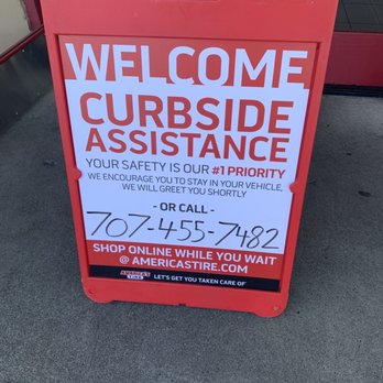 America's Tire - Curbside - Tires Near Me - Vacaville, California