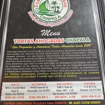 Tortas Ahogadas Chapala - Mexican Near Me - San Jacinto, California Tortas Ahogadas Chapala - Mexican Near Me - San Jacinto, California