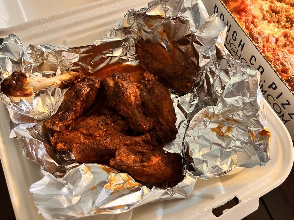 Food from Dough Co Pizza