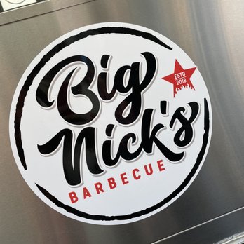 Big Nick’s BBQ - the logo on the side of the oven - Southern Near Me - Murphy, North Carolina