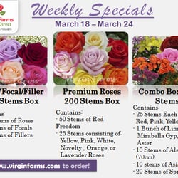 Weekly Specials for 3/18 - 3/24
