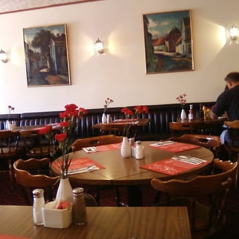 Red Viking Restaurant - The tables in the Red Viking - Breakfast & Brunch Near Me - Solvang, California