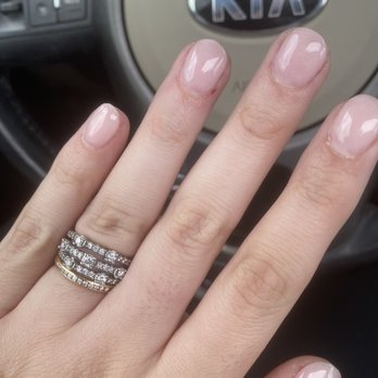 Lux Nails - Left hand thumb and ring finger cut. - Nail Salons Near Me - Vancouver, Washington