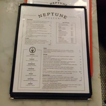 Neptune Oyster - Seafood Near Me - Boston, Massachusetts