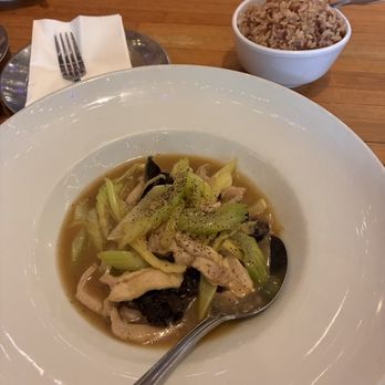 Pestle Rock - Small portion!! Look at the size of the spoon in comparison to the tiny amount of food. - Thai Near Me - Seattle, Washington Pestle Rock - Small portion!! Look at the size of the spoon in comparison to the tiny amount of food. - Thai Near Me - Seattle, Washington