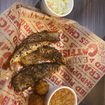 Eat My Catfish - Zoom in and look at the sticks of rosemary on these small filets! - Seafood Near Me - Siloam Springs, Arkansas Eat My Catfish - Zoom in and look at the sticks of rosemary on these small filets! - Seafood Near Me - Siloam Springs, Arkansas