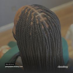 Small knotless braids $250 and up