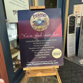 Picasso's Coffee House - Coffee & Tea Near Me - Saint Charles, Missouri Picasso's Coffee House - Coffee & Tea Near Me - Saint Charles, Missouri