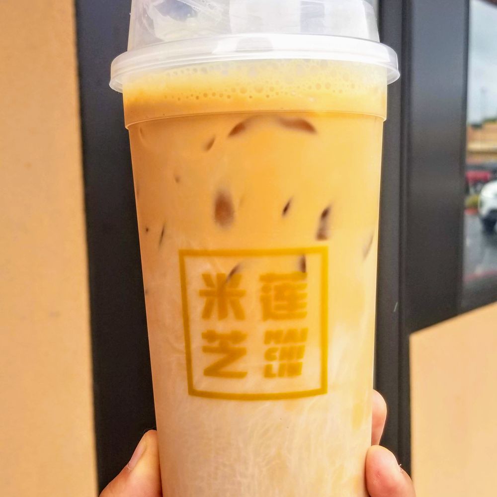 Mai Chi Lin - Large Silk Stocking Milk Tea - Hong Kong Style Cafe Near Me - Bellevue, Washington Mai Chi Lin - Large Silk Stocking Milk Tea - Hong Kong Style Cafe Near Me - Bellevue, Washington