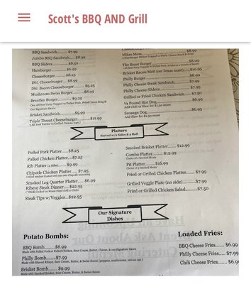 Menu photo 1 Scott's BBQ & Grill Waynesville, GA Menu photo 1 Scott's BBQ & Grill Waynesville, GA