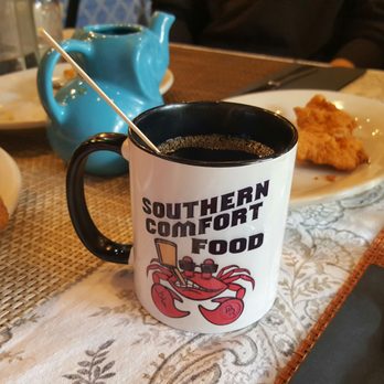 4 Brothers Breakfast - Refillable cup of joe. Blue elephant is syrup. - Southern Near Me - Warren, New Jersey 4 Brothers Breakfast - Refillable cup of joe. Blue elephant is syrup. - Southern Near Me - Warren, New Jersey